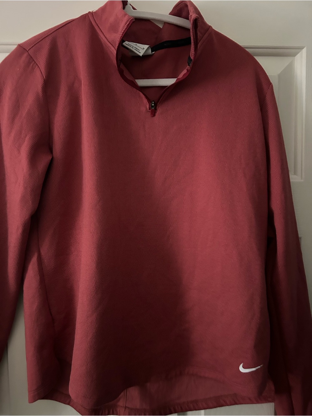 Nike Quarter-Zip Pullover - Rose